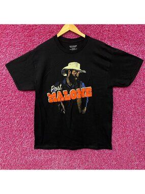Post Malone Cowboy F-1 Trillion Album Country T-Shirt Large